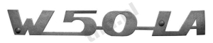 Napis W 50 L A