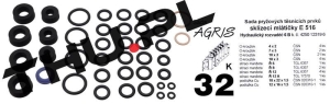 Uszczelniacze rozdzielacza hydraulicznego 6 B nr : 32K