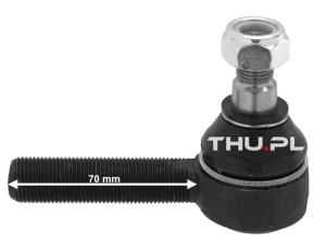 Końcówka drążka kierowniczego lewa M = 18 x 1,5 - 16 / 18