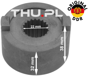 Sprzęgło kłowe pompy hydraulicznej