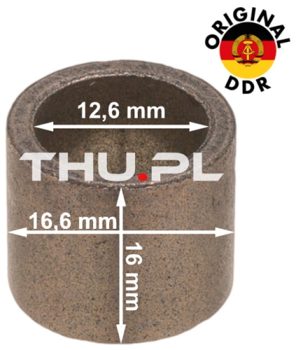 Tulejka rozrusznika 12,60 x 16,60 x 16,00 mm  WWW.THU.PL
