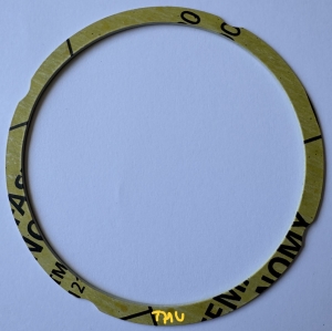 Uszczelka wkładu filtra oleju papierowego 1,0 mm