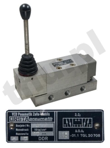 Zawór pneumatyczny blokady mostu