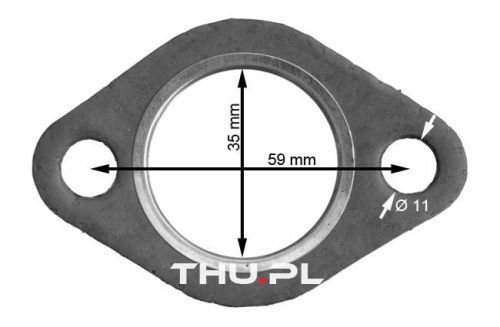Uszczelka pompy oleju / pompy wodnej 1,5 mm  WWW.THU.PL
