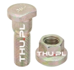 Śruba koła z nakrętką 14 x 1,5 x 47 mm