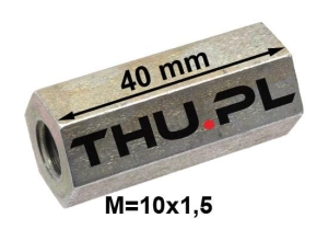 Łącznik mocowania = popychacza pompy m = 10 x 1 / 10 x 1