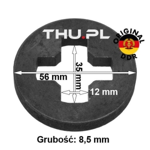 Wkładka sprzęgła kłowego