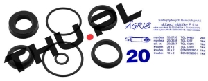 Uszczelniacze siłownika hydraulicznego B1-32-20x400 / B1-32-20x320 nr : 20