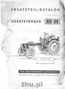 Katalog RS - 09
