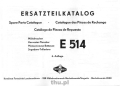 Katalog Fortschritt E - 514  WWW.THU.PL
