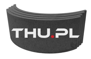 Okładzina hamulca 140 x 12 x 408 mm