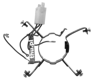 Mocowanie silnika nagrzewnicy